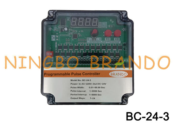 24 linee Controller di impulso a getto per raccoglitore di polvere 220V Input 24V Output