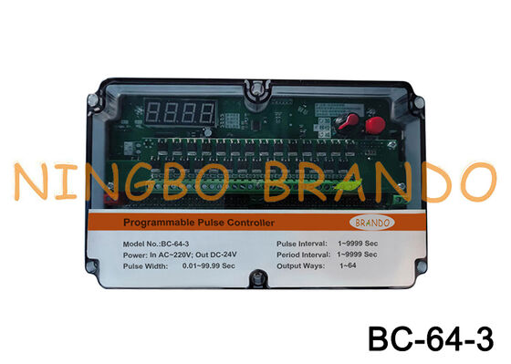 64 Pannello di controllo sequenziale della valvola di impulso di linea per il raccoglitore di polvere