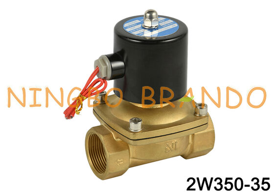 2W350-35 Valvole solenoidi ad acqua da 1 1/4 pollici 2 vie normalmente chiuse