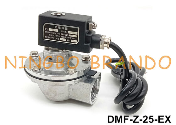 BFEC 1'' DMF-Z-25 Valvola a getto a impulso ad angolo retto con bobina a prova di ex 24V 220V