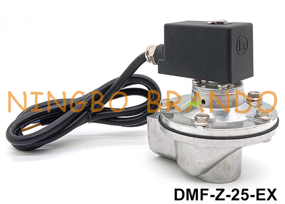 BFEC 1'' DMF-Z-25 Valvola a getto a impulso ad angolo retto con bobina a prova di ex 24V 220V