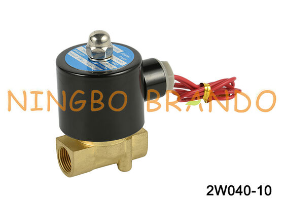 Elettrovalvola a solenoide per acqua da 3/8 pollici normalmente chiusa ad azione diretta 2W040-10 AC220V
