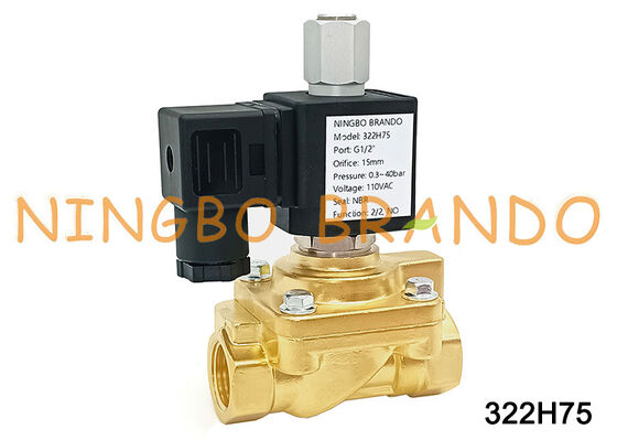 Elettrovalvola Parker tipo 322H75 1/2'' normalmente aperta 40 bar 24 V 110 V 220 V