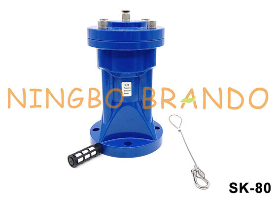 SK-80 SEISHIN tipo martello a percussione pneumatico per materiali di alimentazione per tramite