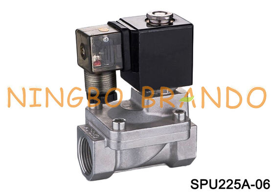 Elettrovalvola a solenoide in acciaio inossidabile tipo Shako da 3/4'' SPU225A-06 220 V