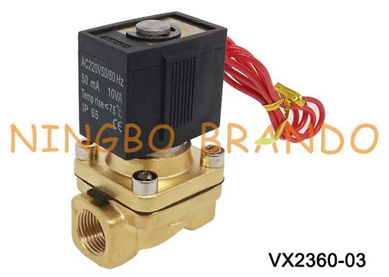 Elettrovalvola a solenoide in ottone tipo VX2360-03 3/8" SMC AC220V AC110V DC24V