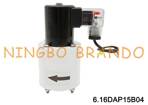 Elettrovalvola anticorrosione PTFE da 1/2'' per sostanze chimiche acide e alcaline