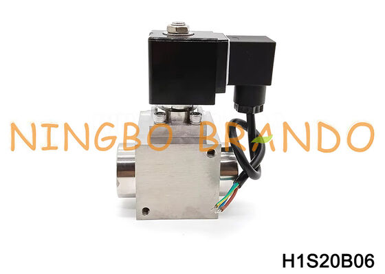 Elettrovalvola elettrica ad alta pressione SS304 da 3/4" pollici 120 bar 160 bar