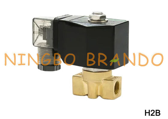 Elettrovalvola in ottone ad alta pressione da 1/8'' pollici 100 bar 120 bar