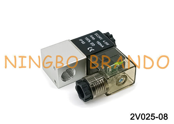 AIRTAC Tipo 2V025-08 Elettrovalvola pneumatica normalmente chiusa 12V 24V 220V