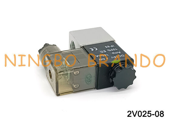 AIRTAC Tipo 2V025-08 Elettrovalvola pneumatica normalmente chiusa 12V 24V 220V