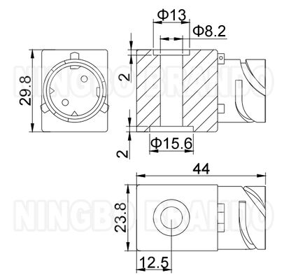 FEM-5KB 24VDC 5W bobina solenoide per la vecchia valvola dell'asse di sollevamento AE1141 KNORR-BREMSE