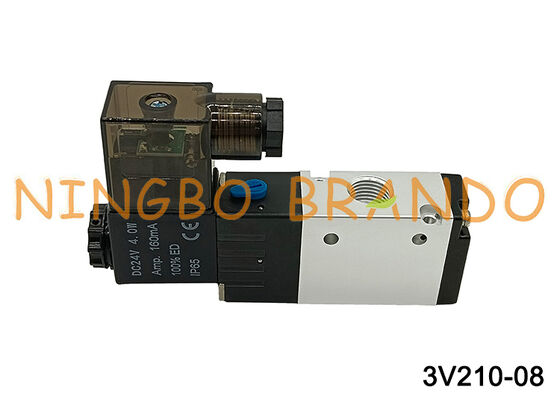 Tipo Airtac 3V210-08-NC 3V210-08-NO Elettrovalvola 3/2 vie Serie 3V200