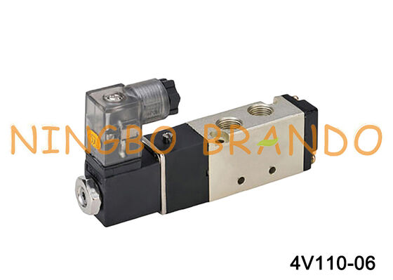 Valvola pneumatica pneumatica a solenoide singolo Airtac tipo 4V110-06 serie 4V100
