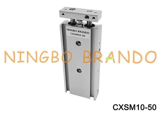 Cilindro a doppio albero tipo CXSM10-50 SMC, alesaggio 10 mm, corsa 50 mm