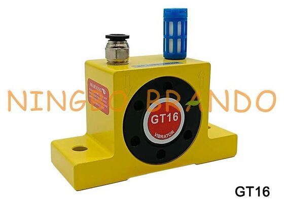 Vibratore pneumatico dorato a turbina GT16 1/4 BSPP per tramoggia industriale
