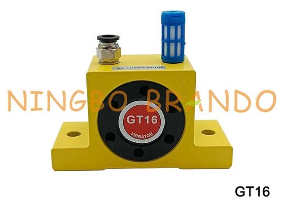 Vibratore pneumatico dorato a turbina GT16 1/4 BSPP per tramoggia industriale