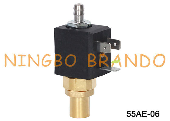 Elettrovalvola a 2 vie NC 1/8'' in ottone per macchina da caffè espresso 230V 240V