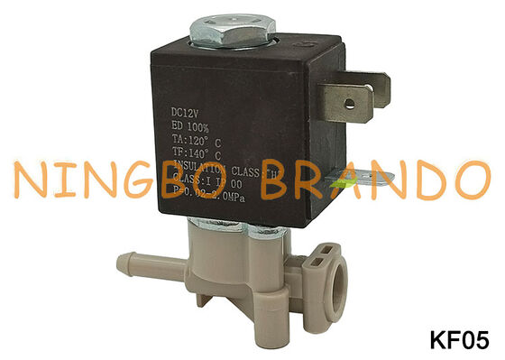 2 Way Normally Closed Nylon Plastic Water Solenoid Valve 1/8'' DC12V KF05