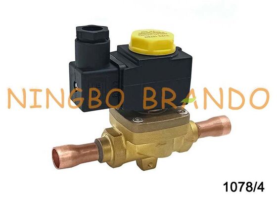 Elettrovalvola tipo Castel 1/2'' A saldare 1078/4 1078/4A6 1078/4A7 24V 110V 220V