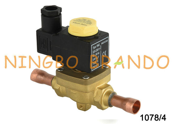 Elettrovalvola tipo Castel 1/2'' A saldare 1078/4 1078/4A6 1078/4A7 24V 110V 220V