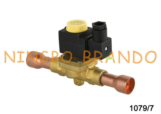Elettrovalvola di refrigerazione Castel tipo 1079/7 a saldare 7/8'' pollici
