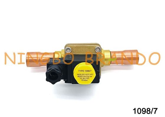 1098/7 Tipo Castel Valvola solenoidale normalmente chiusa 7/8" Solda 1098/7A7
