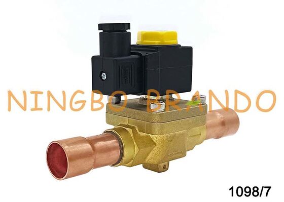 1098/7 Tipo Castel Valvola solenoidale normalmente chiusa 7/8" Solda 1098/7A7