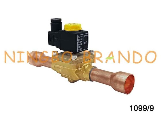 1099/9 Castel Tipo Elettrovalvola con Bobina HM2 230V 1099/9A6 1-1/8'' saldare