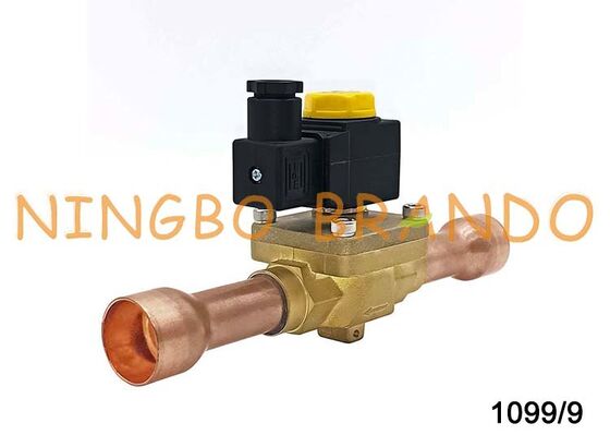 1099/9 Castel Tipo Elettrovalvola con Bobina HM2 230V 1099/9A6 1-1/8'' saldare