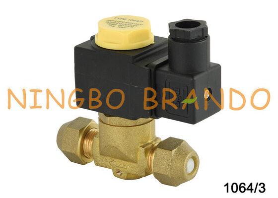 Elettrovalvola tipo Castel 1064/3 3/8'' Flare 1064/3A7 per refrigerazione