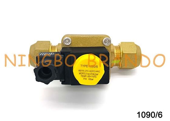 Elettrovalvola per refrigerazione Castel tipo 1090/6 Flare 3/4'' SAE