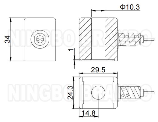 Valvola solenoide per il riscaldamento del combustibile WEBASTO Thermo E / PLUS