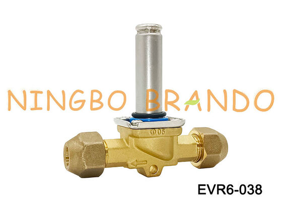 Elettrovalvola Danfoss tipo 3/8'' EVR6 3/8 pollici 10 mm svasata 032L8072