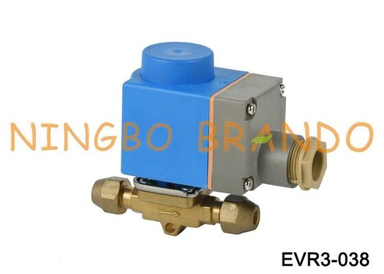 Elettrovalvola Danfoss Tipo EVR 3 NC Svasata 3/8'' SAE 032F8116