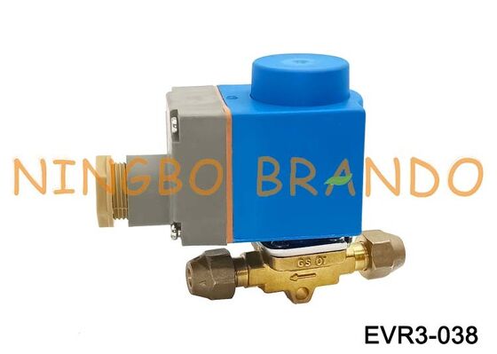 Elettrovalvola Danfoss Tipo EVR 3 NC Svasata 3/8'' SAE 032F8116