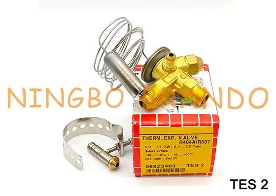 TES2 068Z3403 Valvola di espansione termostatica R404A/R507 TES 2