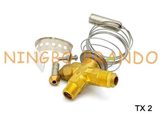 Valvola di espansione termostatica Danfoss tipo 068Z3206 TX2 3/8'' x 1/2'' svasata