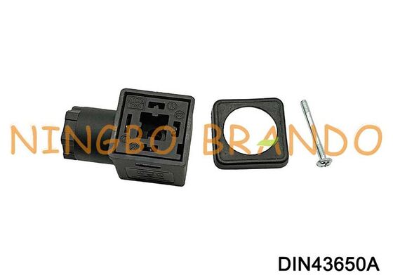 DIN43650A Connettore bobina solenoide 18 mm 3 PIN DIN 43650 Tipo A