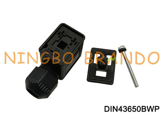 Connettore bobina elettrovalvola impermeabile DIN43650B IP67 DIN 43650 Forma B