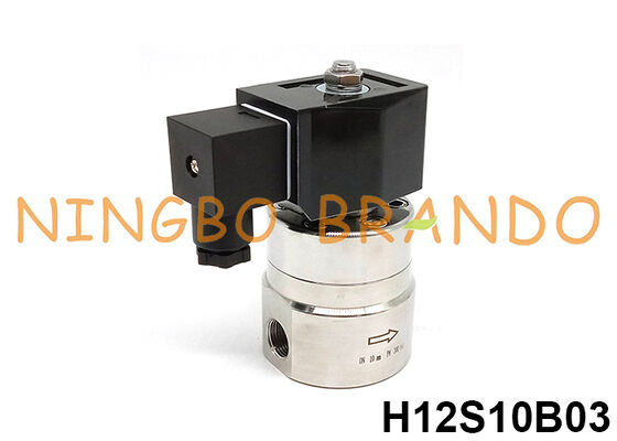 Elettrovalvola ad alta pressione da 300 bar 3/8'' 220V 110V 24V 12V