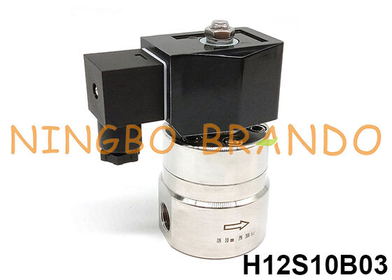 Elettrovalvola ad alta pressione da 300 bar 3/8'' 220V 110V 24V 12V