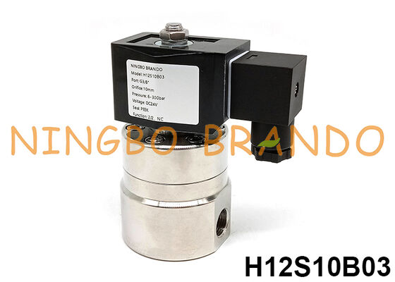Elettrovalvola ad alta pressione da 300 bar 3/8'' 220V 110V 24V 12V