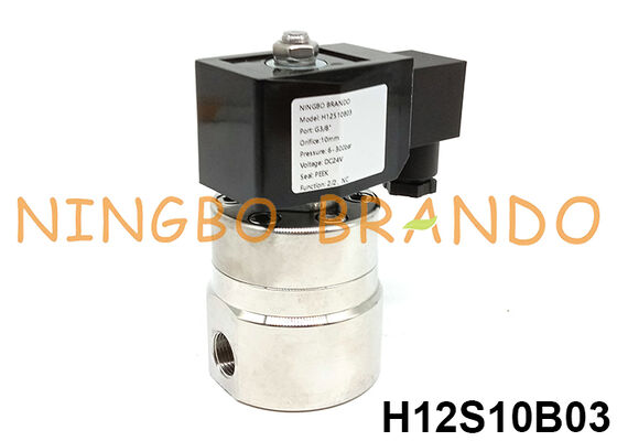 Elettrovalvola ad alta pressione da 300 bar 3/8'' 220V 110V 24V 12V