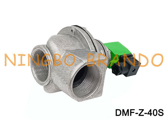 Valvola a membrana DMF-Z-40S Valvola a impulsi elettromagnetici con filettatura G1-1/2" ad angolo retto