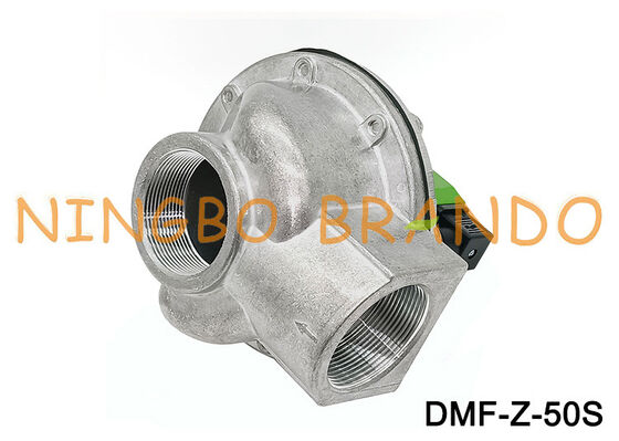 DMF-Z-50S G2 pollici Valvola a membrana elettromagnetica ad impulso pneumatico ad angolo retto AC220V DC24V
