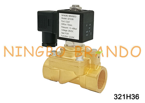 Elettrovalvola a solenoide serie H 321H36 Parker da 1,5 a 50 Bar Valvola ad alta pressione in ottone