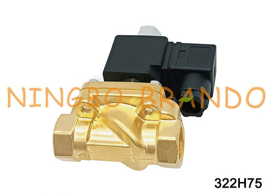 Elettrovalvola normalmente aperta 322H75 G1/2'' 40 bar DC24V AC220V