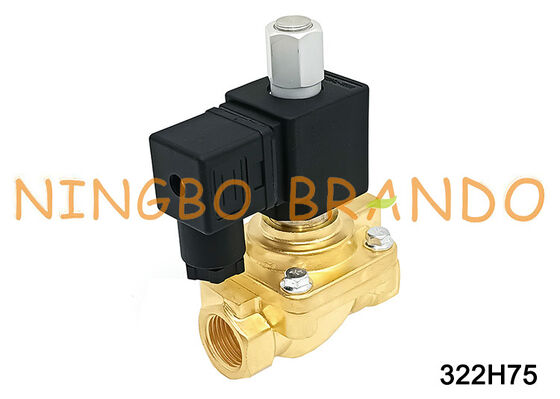 Elettrovalvola normalmente aperta 322H75 G1/2'' 40 bar DC24V AC220V
