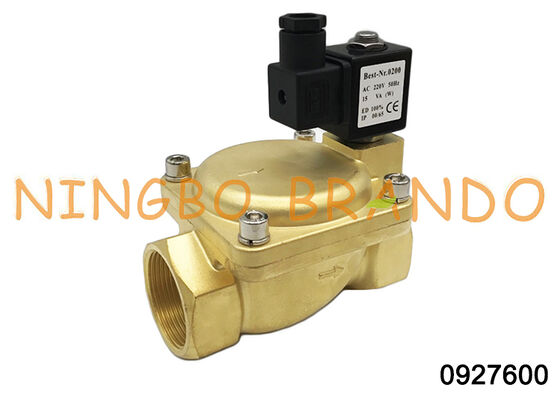 Elettrovalvola pilotata in ottone serie 0927 0927600 1-1/2''